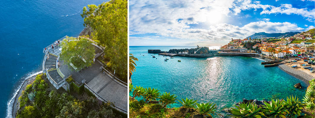 Cmara de Lobos gangbro Madeira Kulturrejser Europa